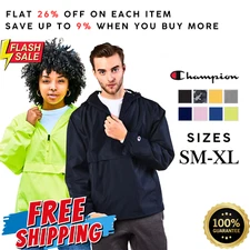 CN420 Champion® CO200 Unisex Long Sleeve Packable Anorak Stylish Cool Jacket