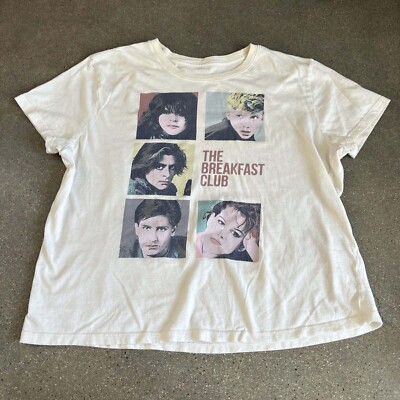 The Breakfast Club Band White Cotton Shirt Unisex BL570