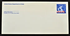 1992 US Sc. #UO86 Official mail envelope, 52 cent, mint, very good condition