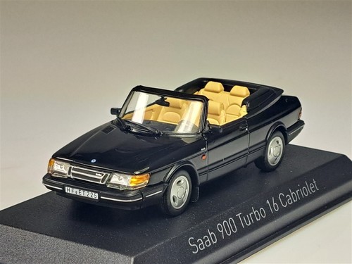 SAAB 900 TURBO Cabriolet 1992 Black - 1/43 - NOREV - Picture 3 of 6