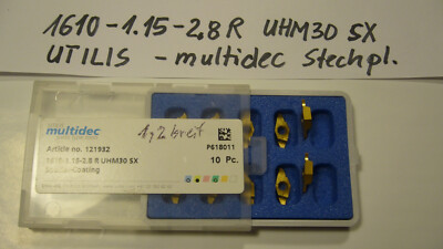 1610-1.15-2.8R UHM3D SX Utilis multidec -Stechplatten- 10 Stück