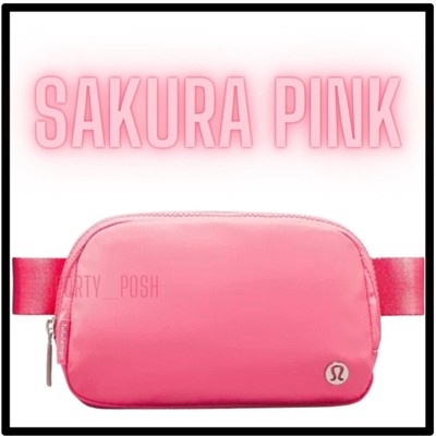 NWT Sakura Pink lululemon Everywhere Belt Bag EBB 1L