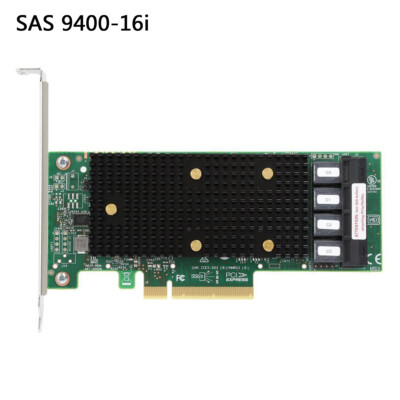 Broadcom LSI 9400-16i 05-50008-00 SATA/SAS PCI-Express 12Gb/s HBA Controller