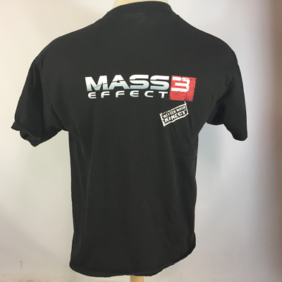 Vintage Mass Effect 3 Video Game Stop Xbox 360 Kinect Promo T