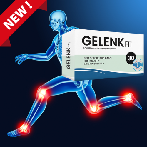 30X GELENK FIT KAPSEL_Ernährung bei Gelenkprobleme Arthrose +VITAMIN