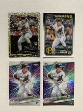 Henry Davis 2024 TOPPS SERIES 1 1989 Foilboard STARS OF MLB CHROME & Base (4x)