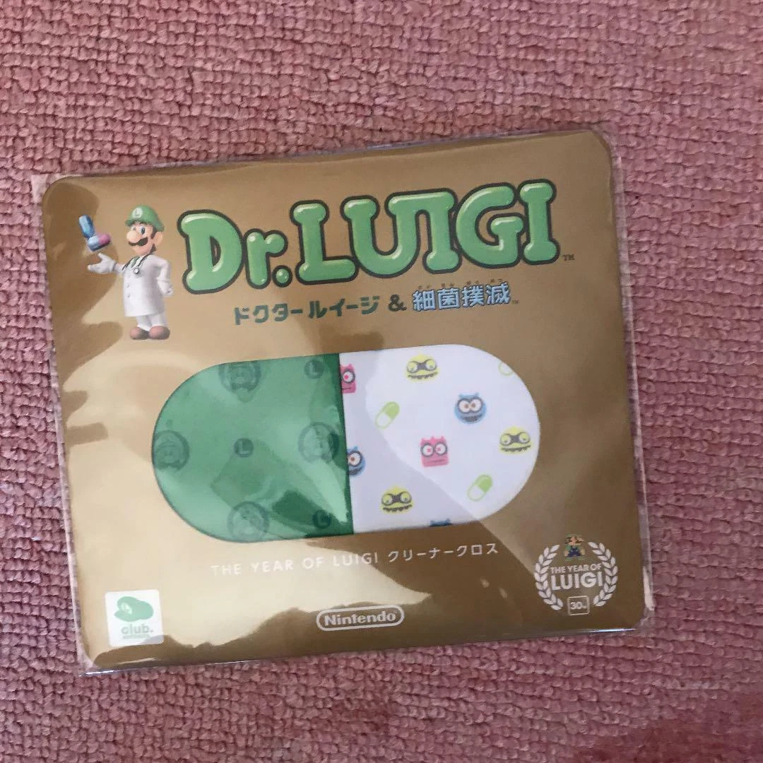 Club Nintendo Luigi Cleaner Cloth | eBay