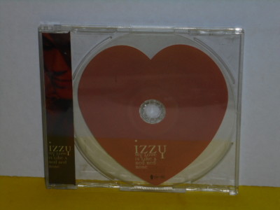 MAXI CD - IZZY - MY LOVE IS LIKE A RED RED ROSE