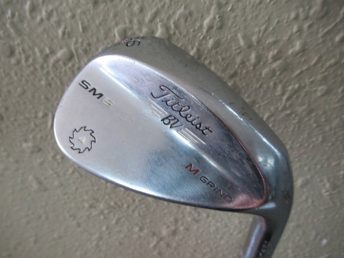 TITLEIST VOKEY SM6 56* 08* M GRIND SAND WEDGE FACTORY WEDGE FLEX STEEL - Main Image