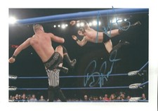 M382  Bobby Roode  Austin Aries  signed vintage Wrestling Photo w/COA **BONUS**