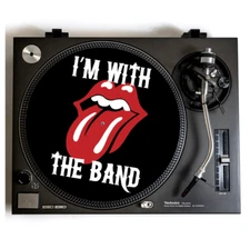THE ROLLING STONES Turntable Slipmat for Vinyl Records 12" DJ Slip Mat vinyls