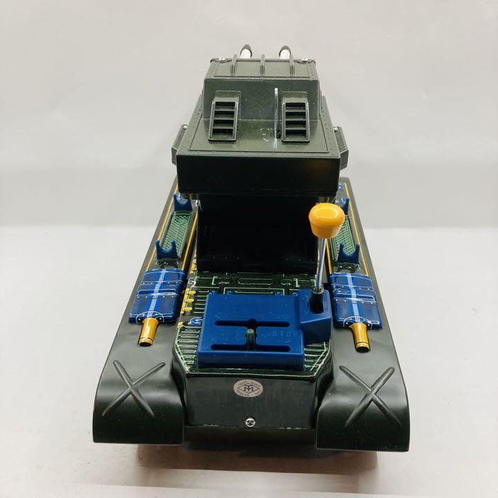 ミサイルタンク MS-33 電動 ミサイル6基付 Masudaya MS-33 Missile Tank 1960s M4033 Army Electric Tin