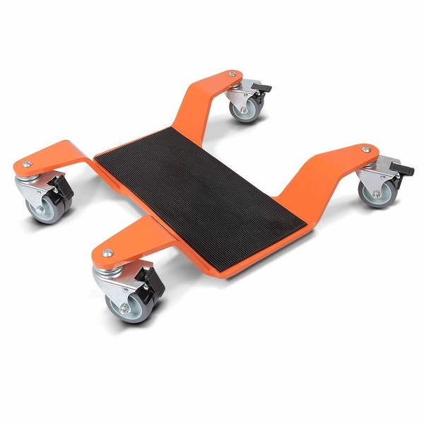 Rangierhilfe 400 Kg FüR BMW F 650 CS / Scarver Rangierplatte Orange-image