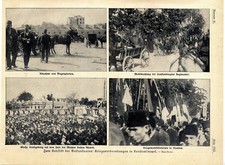 Balkankrieg Kriegsvorbereitung in Konstantinopel Historische Aufnahmen von 1912