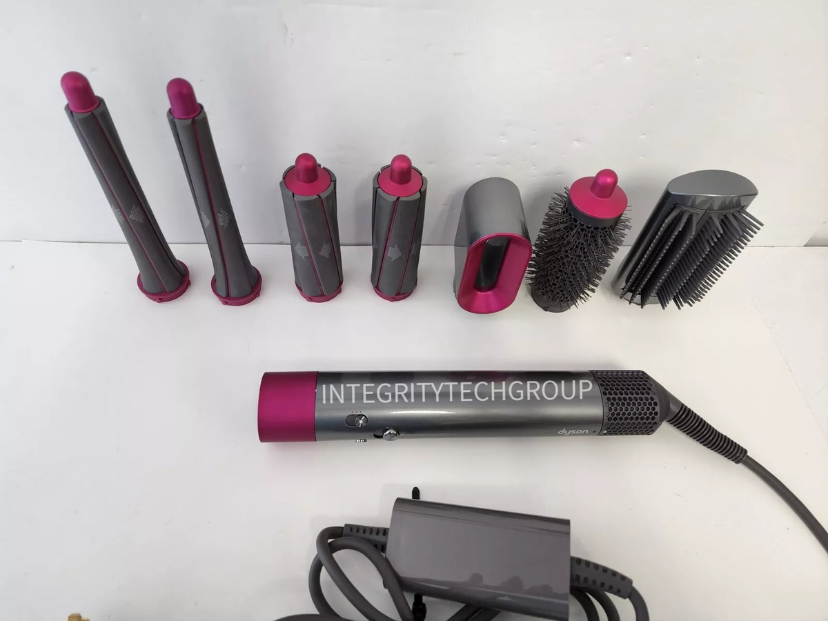 Dyson Airwrap グレー/レッド 付属品付き Dyson Airwrap Complete