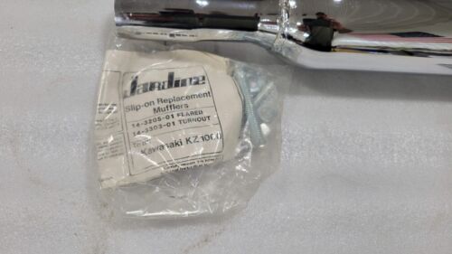NOS JARDINE MUFFLERS KZ1000 SLIP ONS - Picture 2 of 11