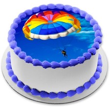 Fallschirmsprung Tortenaufleger Muffin Party Deko Geschenk essbar Geburtstag neu