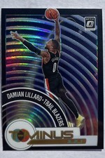 Damian Lillard 2020 Donruss Optic T-Minus 3,2,1 Holo #14