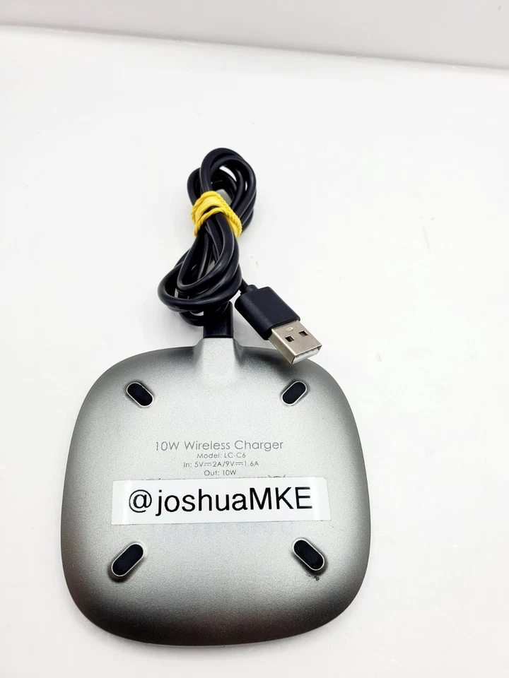 AUKEY Graphite Lite Q 10W Wireless Fast Charger Model LC-C6 - Image 4 of 4