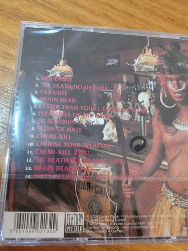 EXODUS "Pleasures of the Flesh" DELUXE EDTION 4 BONUS TRACKS (CD) SEALED - Picture 3 of 3