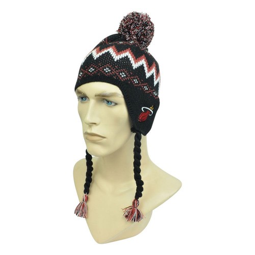 NBA Adidas Miami Heat Ear Flap Peruvian 