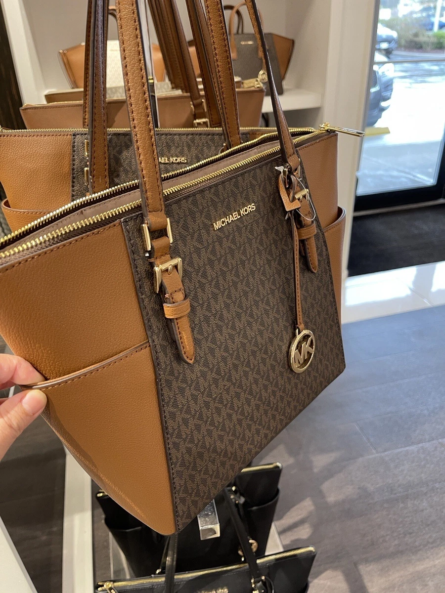 Michael Kors Charlotte Large Top Zip Tote Bag