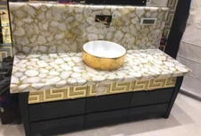 36"x24" Agate Counter top, Agate Slab ,Agate Table, Kitchen Countertop Decor