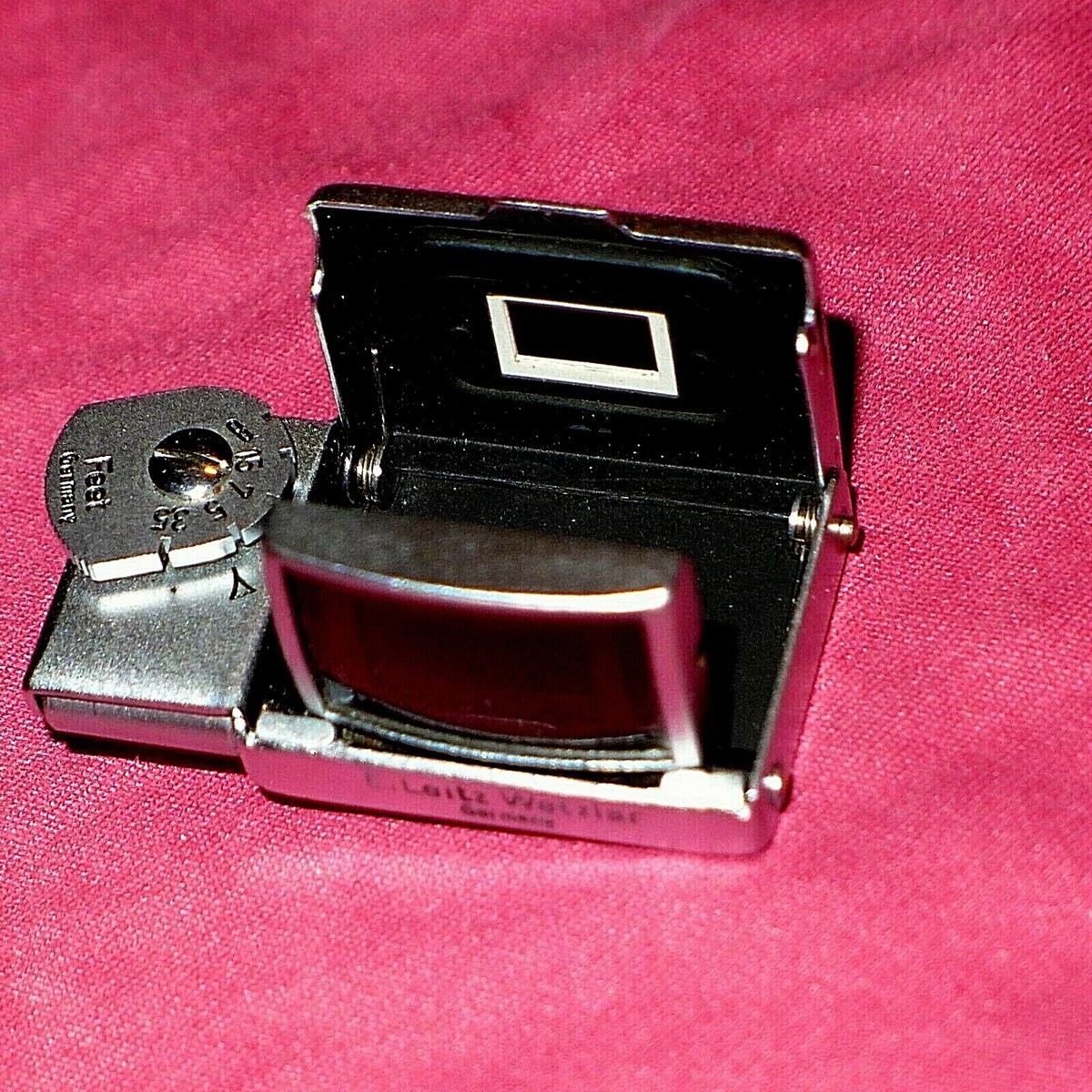Viseur Leica SEROO Pour Objectif 90 Mm - Occasion En Bon état - Compatible Leica