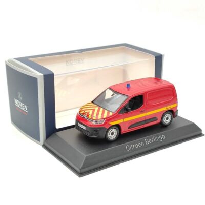 2 cv Citroën pick un pompiers norev 1/43 - Collection