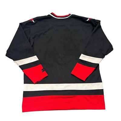 Maillot Vintage Chicago Bulls Michael Jordan Starter Noir - Taille L, Délavé à L'acide