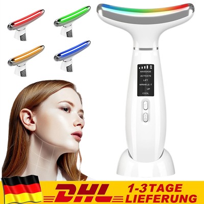 EMS Gua Sha elektrisch Gesichtsmassagegerät Face Massager Facelift Anti Aging