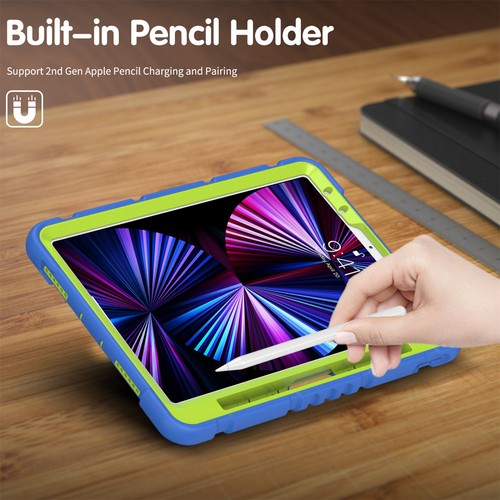 For iPad 10.2'' 9th 8th 7th 6th 5th Gen Air Mini 6 54 Pro Shockproof Stand Case - Picture 94 of 134