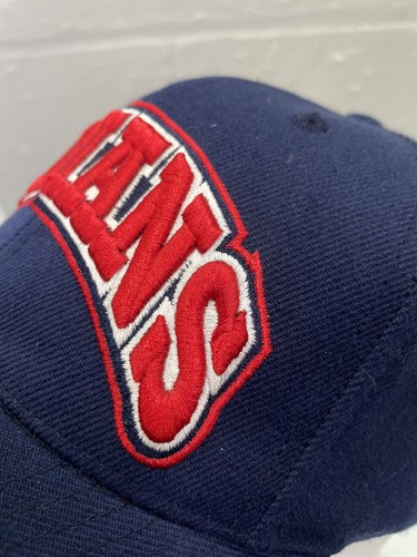 Gorra CLEVELAND INDIANS Chief Wahoo para hombre con correa trasera azul MLB - Imagen 2 de 10