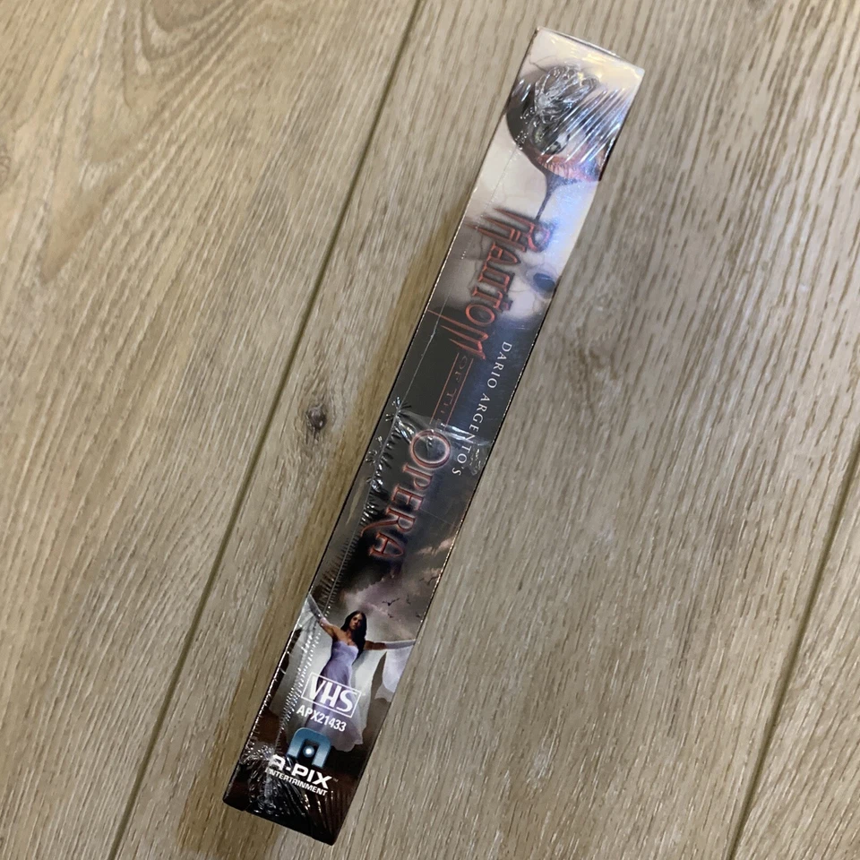 BRAND NEW Phantom Of The Opera (VHS, 1999) Dario Argento RARE Sealed OOP - Image 4 of 4