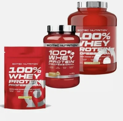 Scitec Nutrition 100% Whey Protein Professional WPC WPI 920g / 1000g 33 Servings