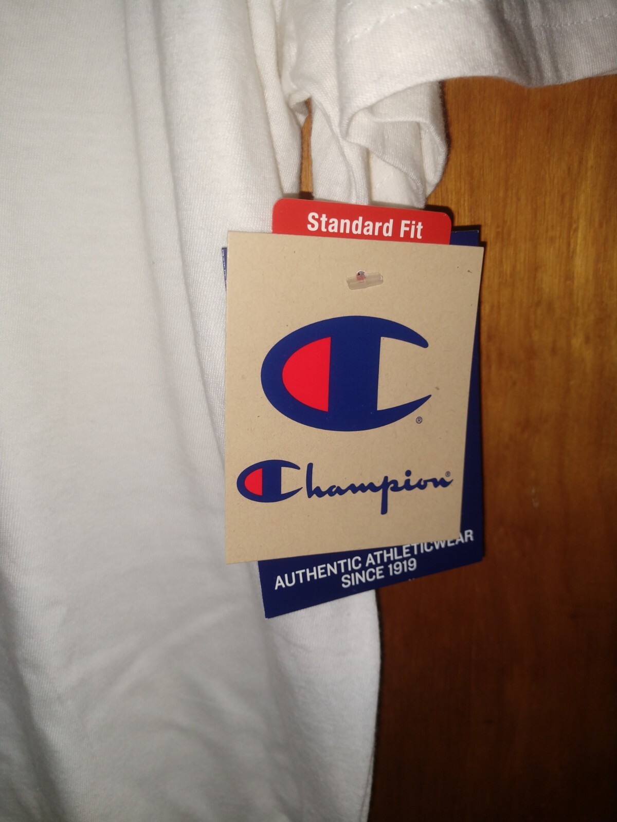 Lightweight Champion Boombox ABA Basketball White T-Shirt Men's XL New With Tags