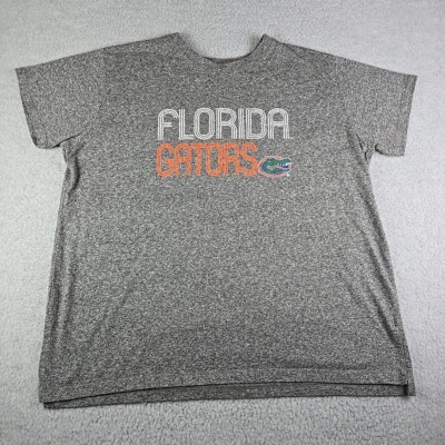 University of Florida Gators T-Shirt Womens Size M Gray Sideline