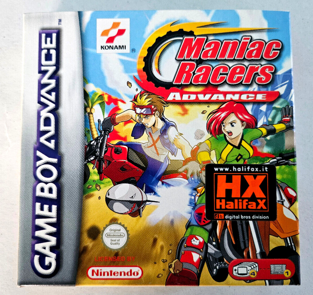 Maniac Racers Advance [Nintendo Game Boy Advance] NEW Unsealed Euro Version GBA