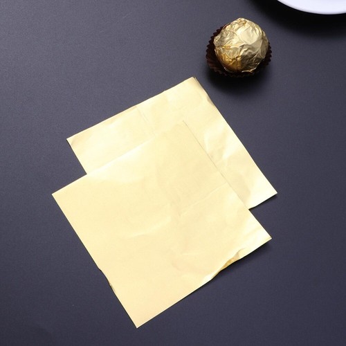 300 Pcs Aluminum Foil Candy Packaging Chocolate Wraps Food Wrapping Paper - Picture 10 of 11