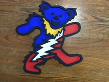 GREATFUL DEAD BEAR - 3D WOOD ART