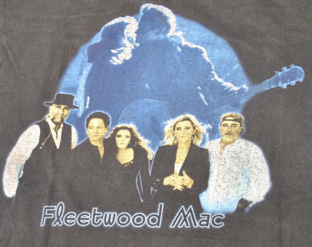 フリートウッド・マック 97年 L GIANT バンドT 90s Vintage Fleetwood Mac 1997 Giant Tag Black Tour Band 90s Shirt