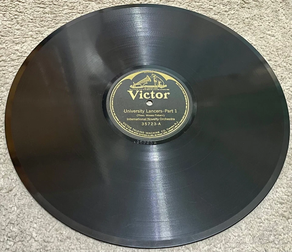 International Novelty Orchestra LPs Shellac Records Academic Festival Overture - Image 4 of 4