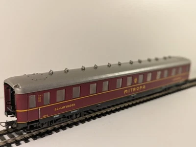 Liliput 83702 Spur HO rot DR MITROPA Speisewagen originalverpackt - Bild 1 von 4