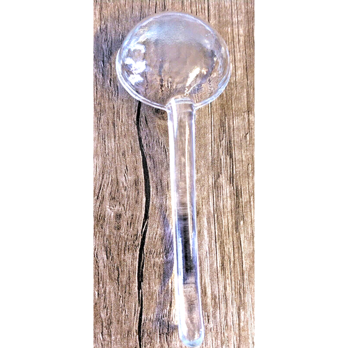 Vintage 1930s Clear Depression Glass Condiment Serving Spoon Round Well Mint! - Picture 3 of 5