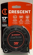 Crescent Lufkin LM1235B-02 - 35' Shockforce G2 Magnetic Tape Measure 17' Reach