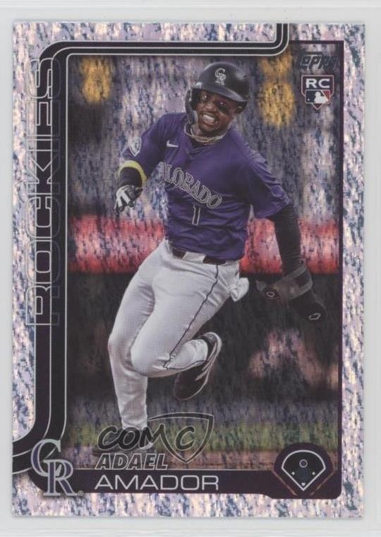 2025 Topps Series 1 Holo Foil Adael Amador #191 14dq