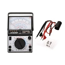 Digital Multimeter Voltmeter Multi Tester with DC AC Voltmeter Ohm Volt Amp D...
