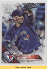 2016 Topps Holiday Metallic Snowflake Marco Estrada #HMW66 READ 1s8