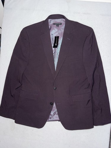 INC International Concepts Burgundy Slim Fit XL Mens Sports Jacket Red NEW $139