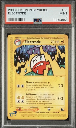 Electrode graded PSA 9 for sale on eBay